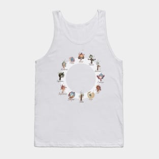 Zodiac Signs Tank Top